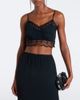 Simone Rocha Simone Rocha Lace-trimmed satin bralette - 2