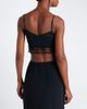 Simone Rocha Simone Rocha Lace-trimmed satin bralette - 4
