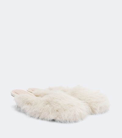 Simone Rocha Simone Rocha Leather-trimmed mules