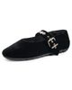 Simone Rocha Simone Rocha Mary Jane Ballerina Grip Flats Black/Pearl/Clear - 1