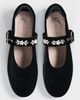 Simone Rocha Simone Rocha Mary Jane Ballerina Grip Flats Black/Pearl/Clear - 5