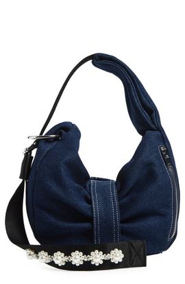 Simone Rocha Simone Rocha Mini Bow Sateen Sling Bag