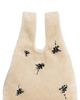 Simone Rocha Simone Rocha Mini Faux Fur Shopper Bag with Embellishment - 1