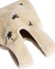 Simone Rocha Simone Rocha Mini Faux Fur Shopper Bag with Embellishment - 3