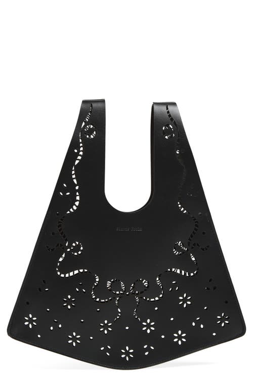 Simone Rocha Simone Rocha Mini Lasercut Leather Shopper
