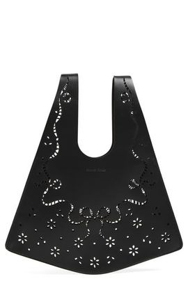 Simone Rocha Simone Rocha Mini Lasercut Leather Shopper
