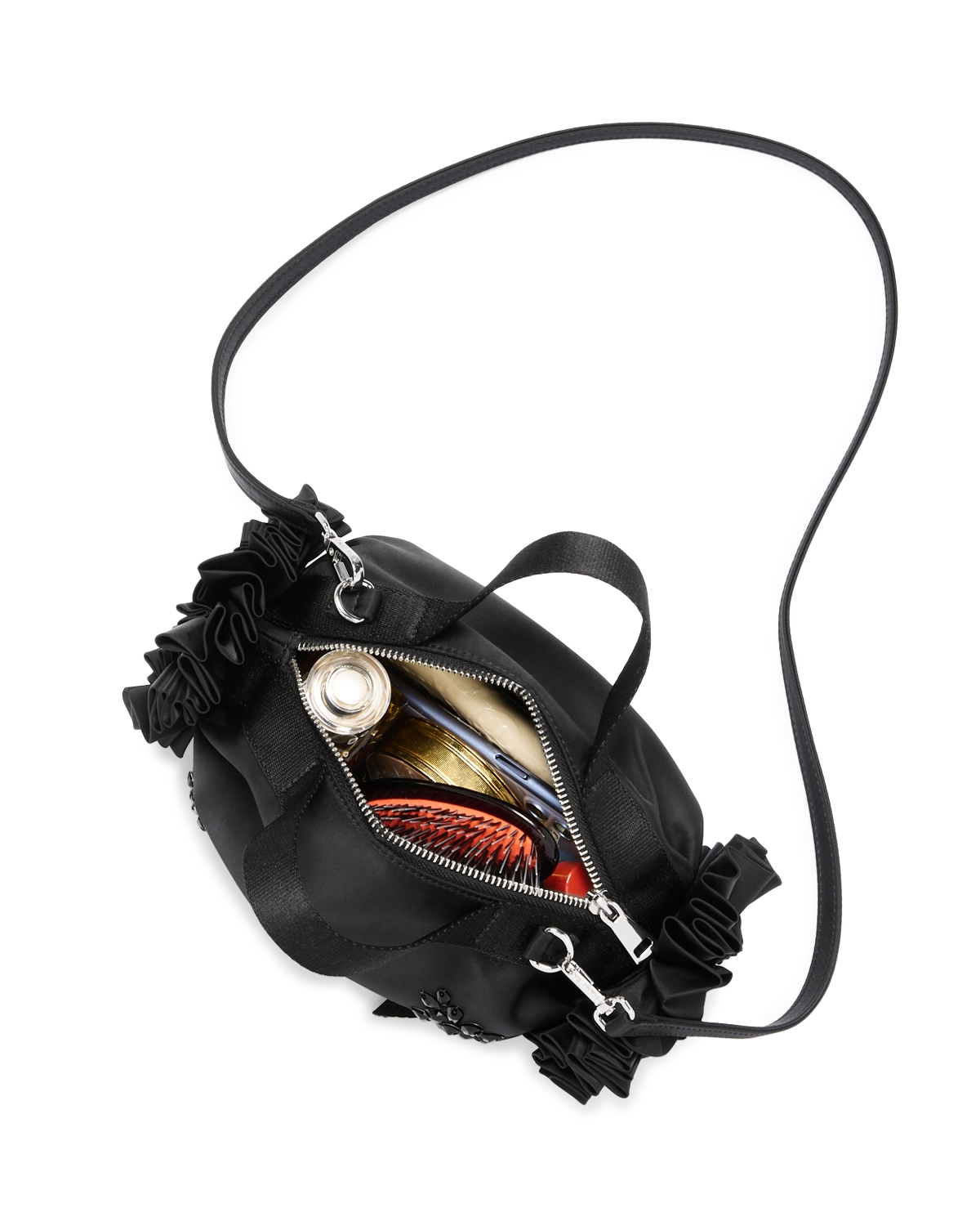Simone Rocha - Mini Rosette Embellished Crossbody Bag