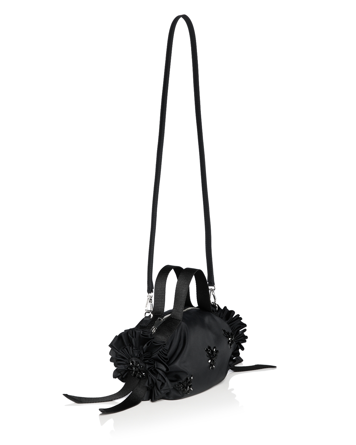 Simone Rocha - Mini Rosette Embellished Crossbody Bag