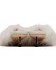 Simone Rocha Simone Rocha Off-White Faux Fur Mule Heels - 2