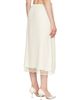 Simone Rocha Simone Rocha Off-White Lace Trim Negligee Midi Skirt - 3