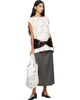 Simone Rocha Simone Rocha Off-White Lasercut Lace Shopper Tote - 4