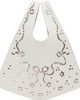 Simone Rocha Simone Rocha Off-White Mini Lasercut Lace Shopper Tote - 1