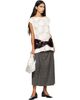 Simone Rocha Simone Rocha Off-White Mini Lasercut Lace Shopper Tote - 4