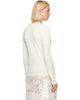 Simone Rocha Simone Rocha Off-White Pointelle Cardigan - 3