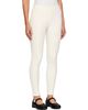 Simone Rocha Simone Rocha Off-White Pointelle Ruffle Frill Leggings - 2