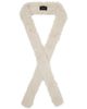 Simone Rocha Simone Rocha Off-White Skinny Faux Fur Scarf - 1