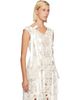 Simone Rocha Simone Rocha Off-White Unraveling Ribbon Portrait Top - 2