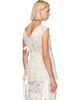 Simone Rocha Simone Rocha Off-White Unraveling Ribbon Portrait Top - 3