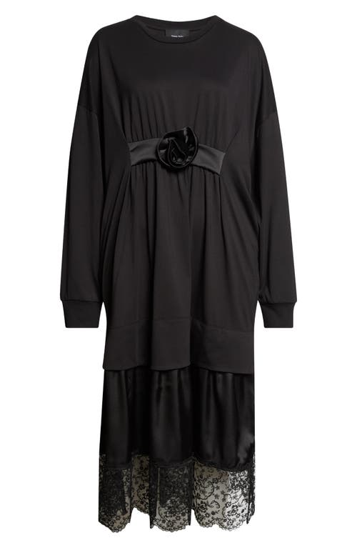 Simone Rocha Simone Rocha Oversized Gathered Rose Lace Dress