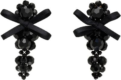 Simone Rocha Simone Rocha Petite Bow Detail Cluster Earrings