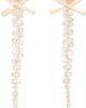 Simone Rocha Simone Rocha Petite Bow Drip Crystal Earrings - 1