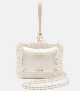 Simone Rocha Simone Rocha Pillowcase faux pearl clutch