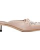 Simone Rocha Simone Rocha Pink Embellished Pointe Mule Heels - 1