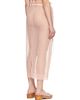 Simone Rocha Simone Rocha Pink Gathered Waist Cord Midi Skirt - 3