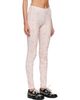 Simone Rocha Simone Rocha Pink Pointelle Ruffle Frill Leggings - 2