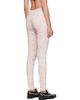 Simone Rocha Simone Rocha Pink Pointelle Ruffle Frill Leggings - 3