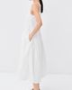 Simone Rocha Simone Rocha Pressed Rosette Flounce Dress White - 4