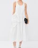 Simone Rocha Simone Rocha Pressed Rosette Flounce Dress White - 5