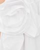 Simone Rocha Simone Rocha Pressed Rosette Flounce Dress White - 6