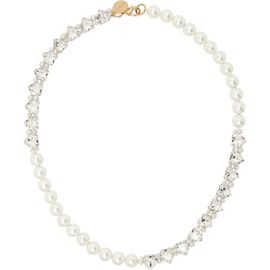 Simone Rocha Simone Rocha Quartet Faux-Pearl & Crystal Heart Necklace