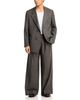 Simone Rocha Simone Rocha Relaxed Fit Wide Leg Wool Blend Pants - 2