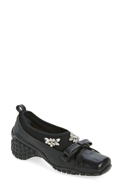Simone Rocha Simone Rocha Rhinestone Bow Ballet Sneaker