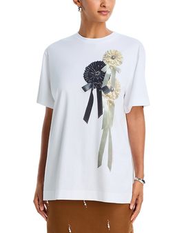 Simone Rocha Simone Rocha Ribbon Rosette Print Tee