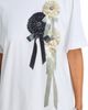 Simone Rocha Simone Rocha Ribbon Rosette Print Tee - 4