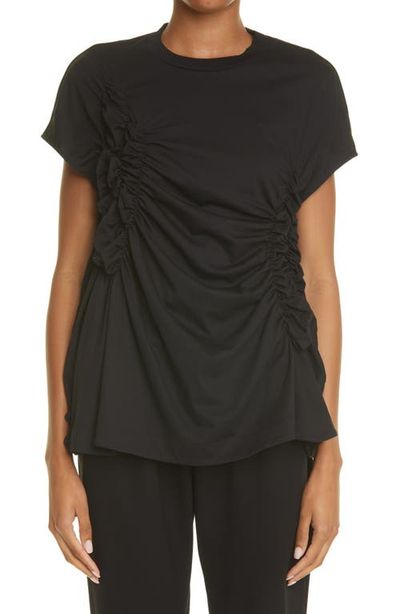 Simone Rocha Simone Rocha Ruched Cotton Tee