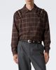 Simone Rocha Simone Rocha Ruffled checked cotton flannel shirt - 3