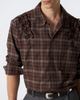 Simone Rocha Simone Rocha Ruffled checked cotton flannel shirt - 5