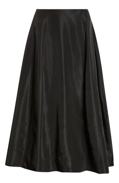 Simone Rocha Simone Rocha Sculpt Ripple Taffeta Midi Skirt
