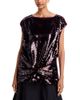 Simone Rocha Simone Rocha Sequin Gathered Bow Top - 1