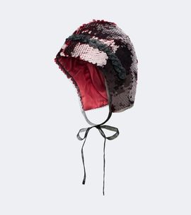 Simone Rocha Simone Rocha Sequined tulle-trimmed hood