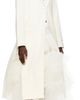 Simone Rocha Simone Rocha SSENSE Exclusive Bridal Capsule Cut-Out Bow Detail Coat - 2