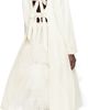 Simone Rocha Simone Rocha SSENSE Exclusive Bridal Capsule Cut-Out Bow Detail Coat - 3
