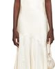 Simone Rocha Simone Rocha SSENSE Exclusive Bridal Capsule Silk Satin Bow Maxi Dress - 1