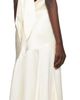 Simone Rocha Simone Rocha SSENSE Exclusive Bridal Capsule Silk Satin Bow Maxi Dress - 3
