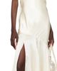 Simone Rocha Simone Rocha SSENSE Exclusive Bridal Capsule Silk Satin Bow Maxi Dress - 5
