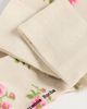 Simone Rocha Simone Rocha Tiny Flower Jacquard Ankle Socks Cream Floral One - 3